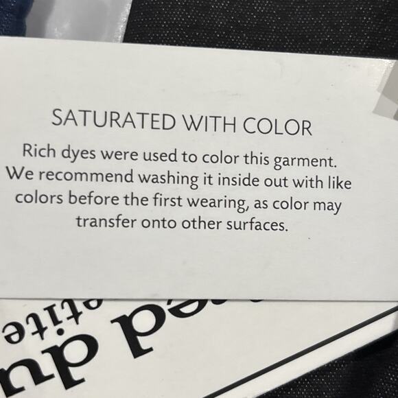 NWT Alfred Dunner CAPRI: 2 Pair, Black & Denim Blue, Cotton, Sz 10 Petite, L 18” - Picture 6 of 11